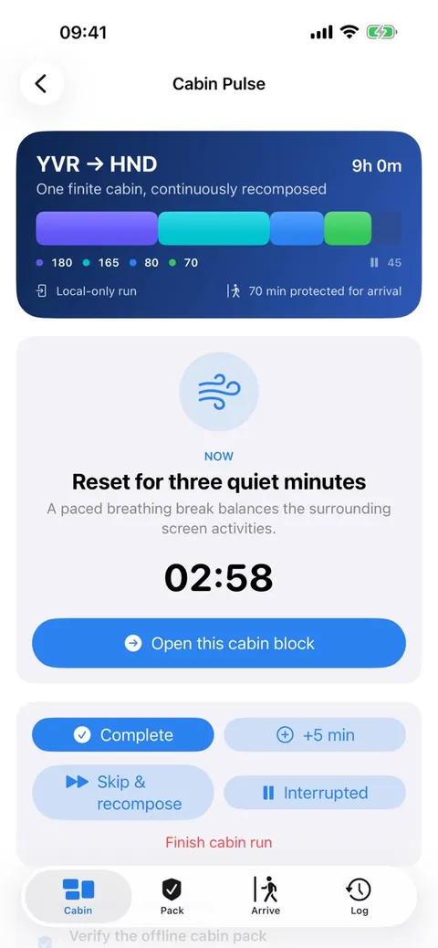 Cabin pulse